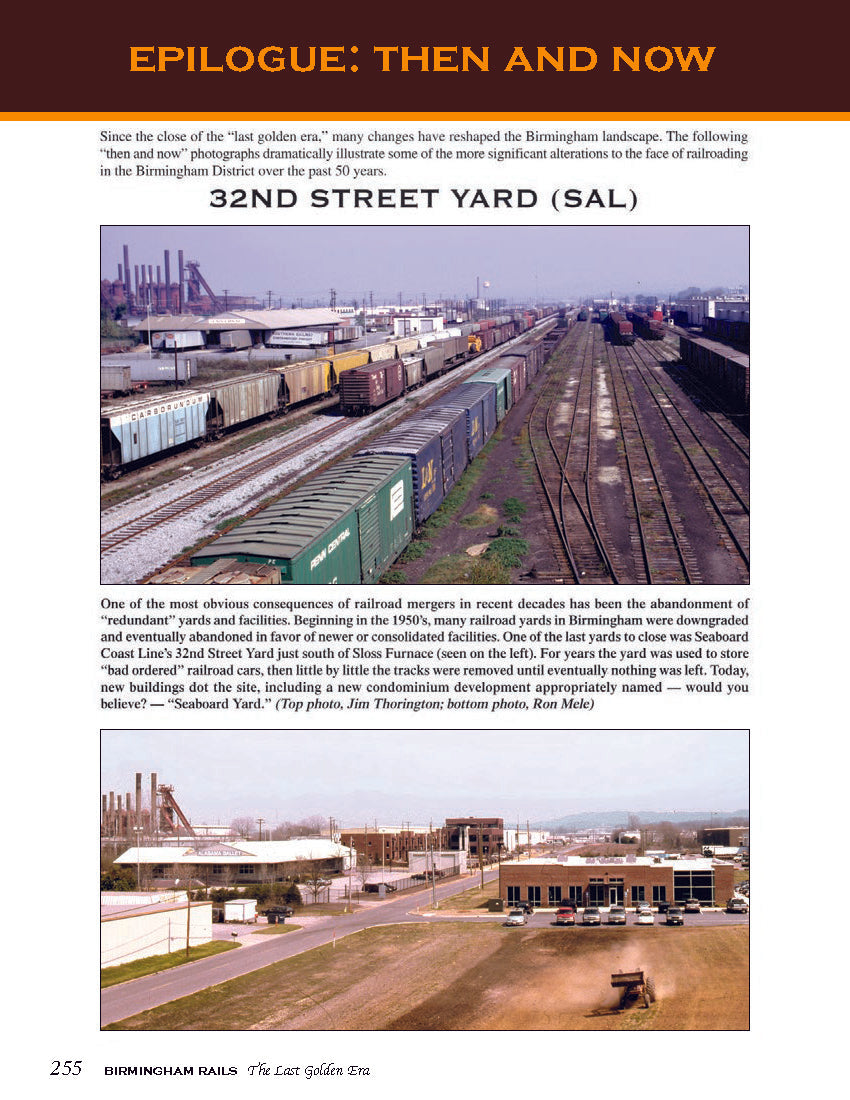 BIRMINGHAM RAILS: The Last Golden Era, from World War II to Amtrak (Softcover Reprint)