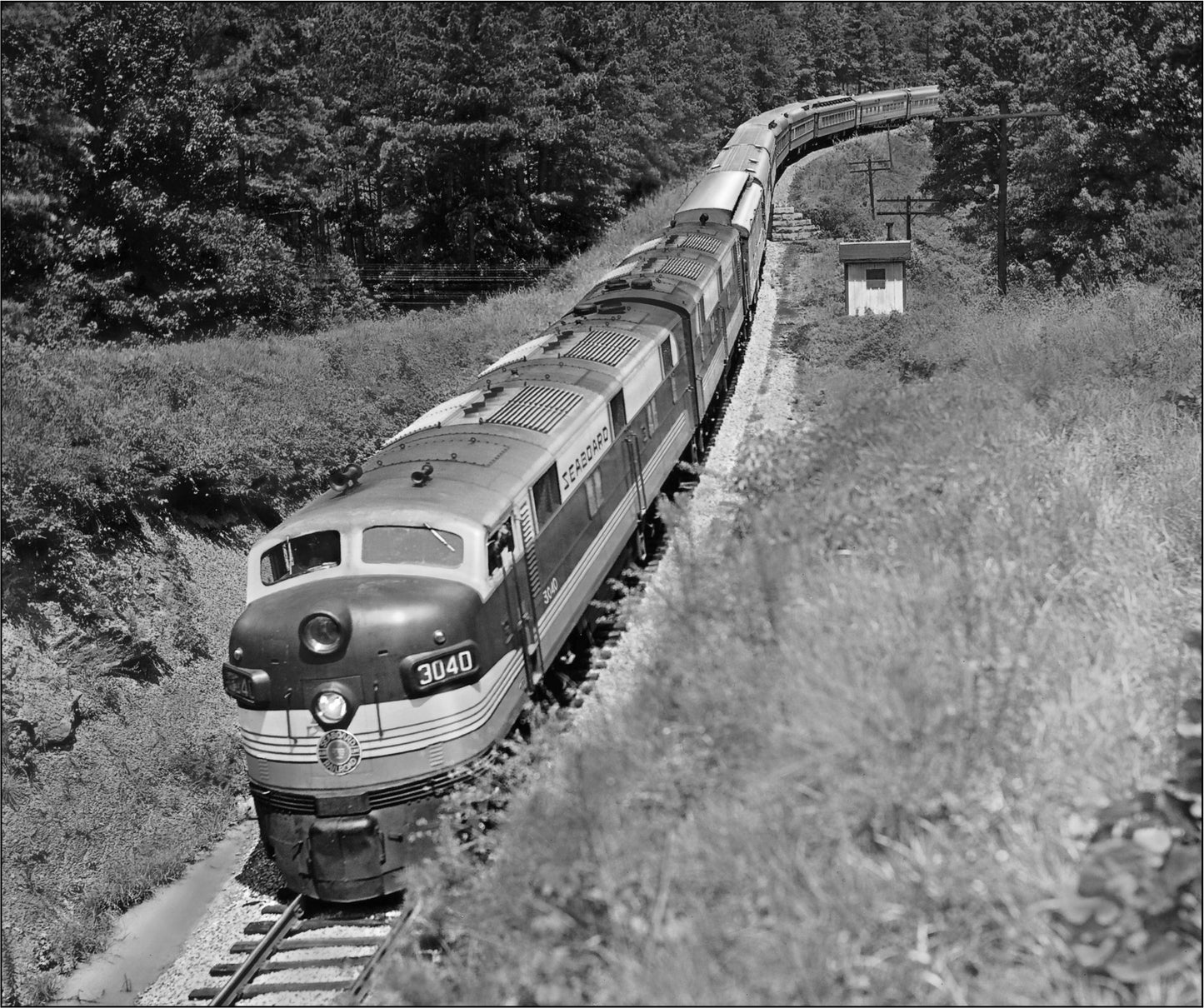 The Very Best of Colorized Railroad Photography: Southeastern Steam and Early Diesels