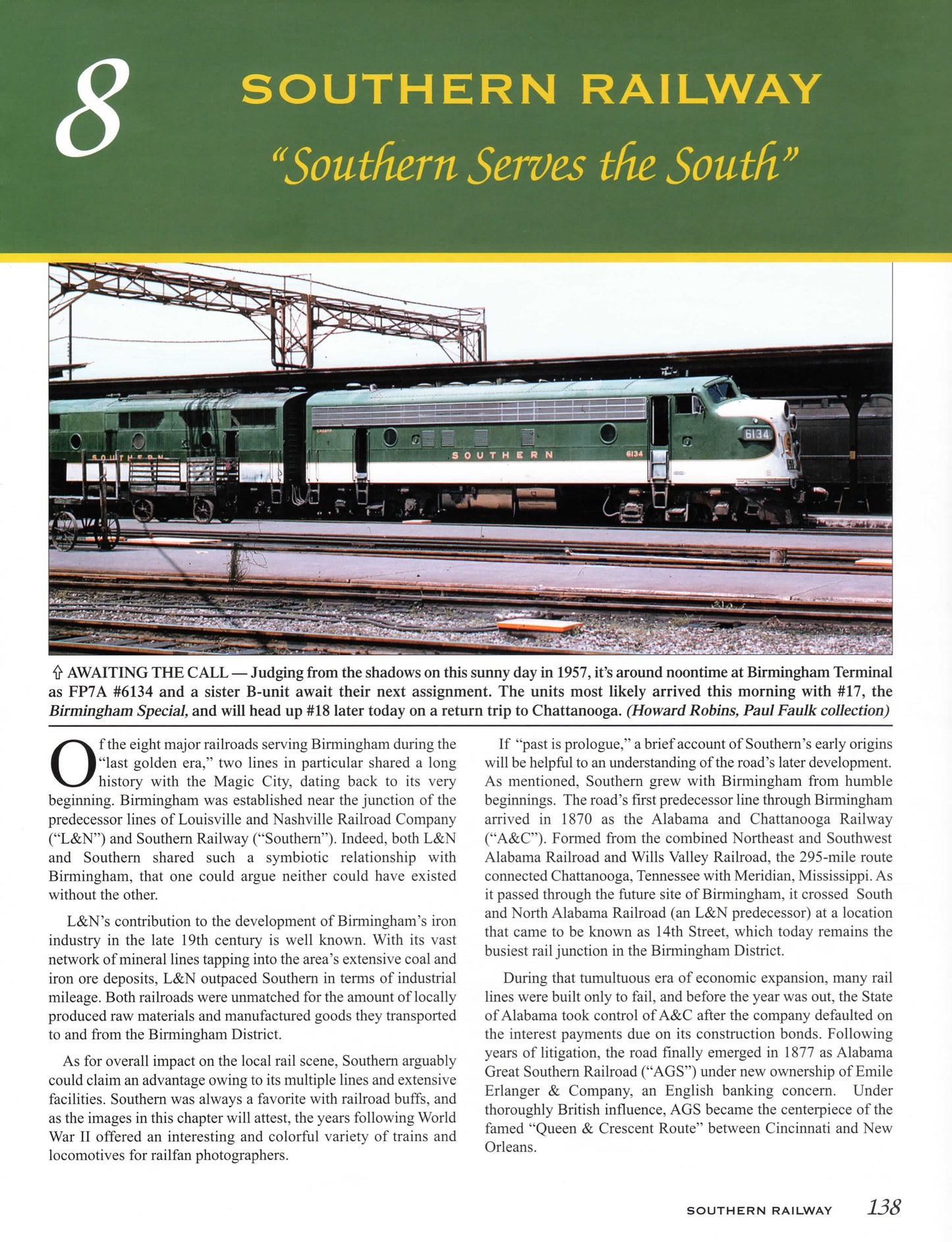 BIRMINGHAM RAILS: The Last Golden Era, from World War II to Amtrak (Softcover Reprint)