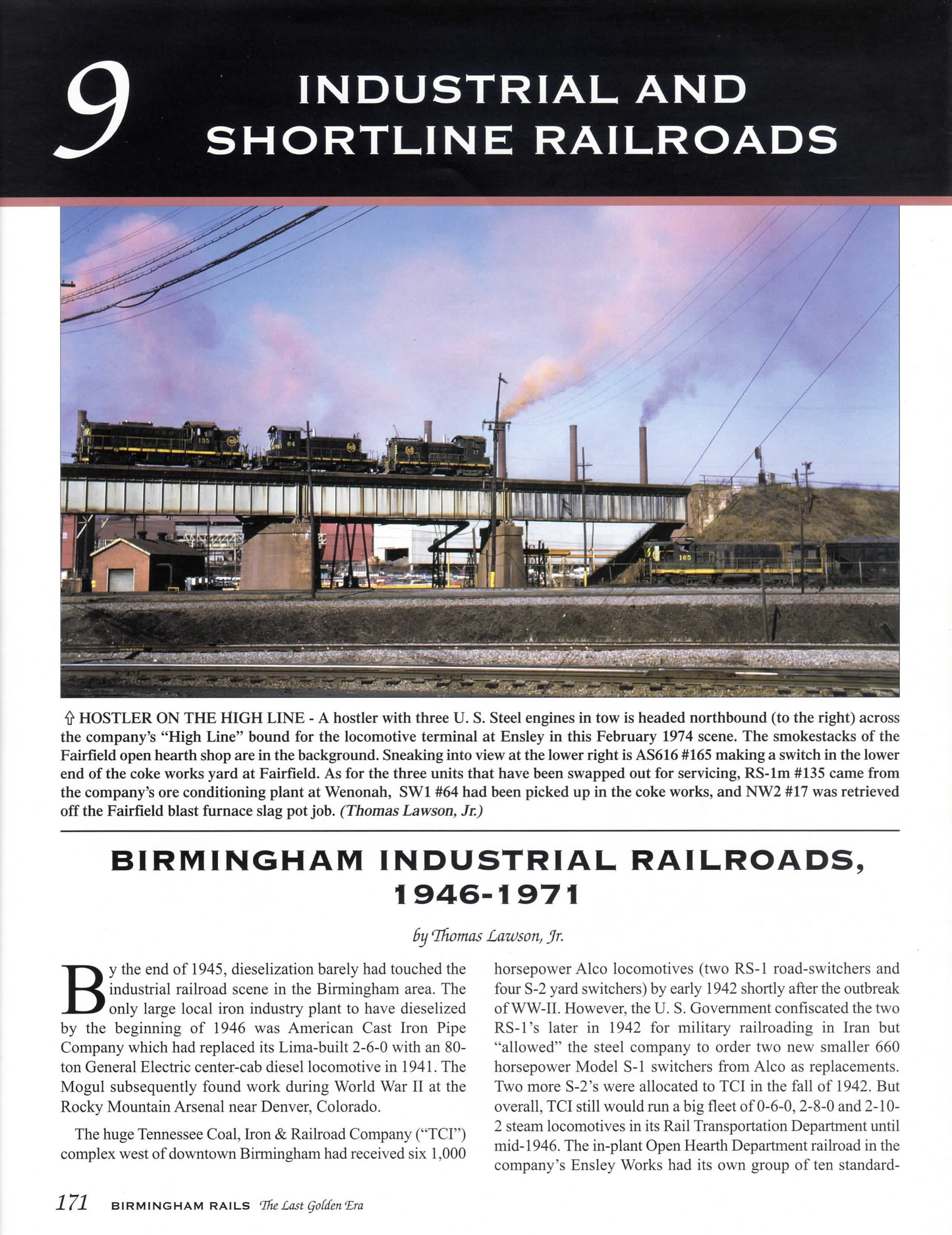 BIRMINGHAM RAILS: The Last Golden Era, from World War II to Amtrak (Softcover Reprint)