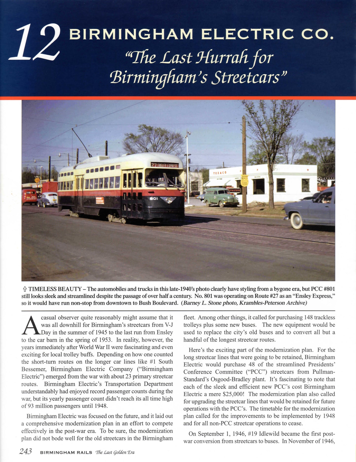 BIRMINGHAM RAILS: The Last Golden Era, from World War II to Amtrak (Softcover Reprint)